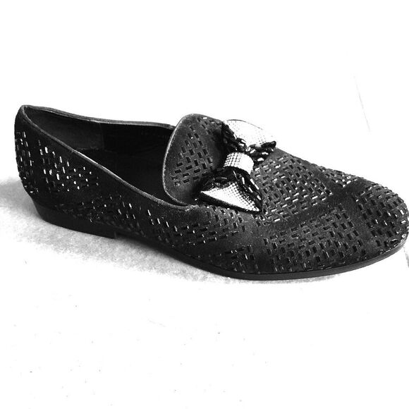 Royal Shoes Men Black Slip-on Loafer Dress Formal Size 12 main image 8